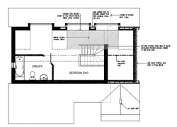 Harrison House Architectural plan 3